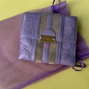 Gucci Rare, Vintage Lavender 480 Wallet
